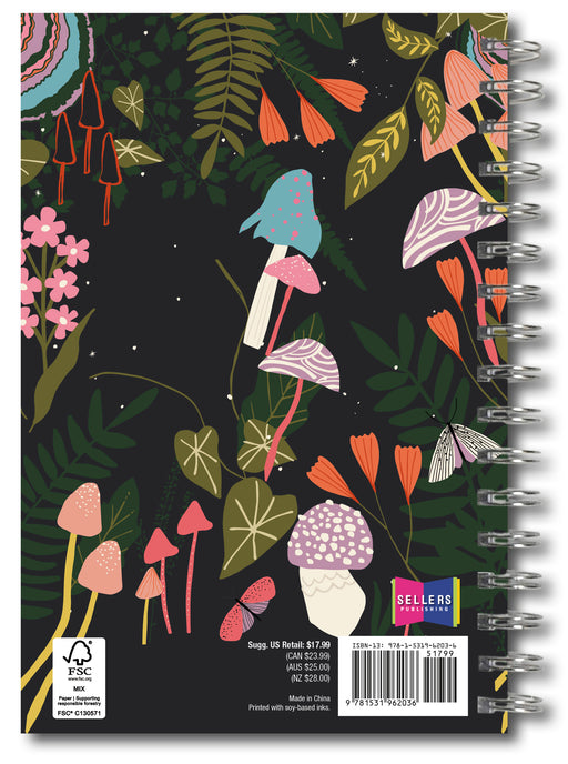Enchanted Mushroom Garden 2027 Weekly Diary