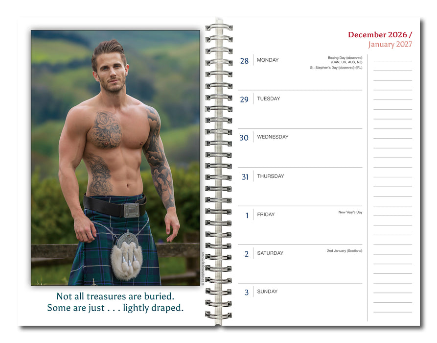 Kilty Pleasures 2027 Weekly Diary (Online Exclusive)