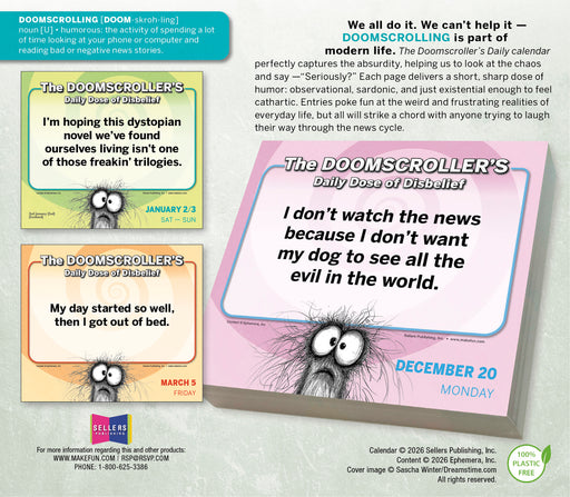 Doomscroller's Daily Dose of Disbelief 2027 Page-A-Day Calendar