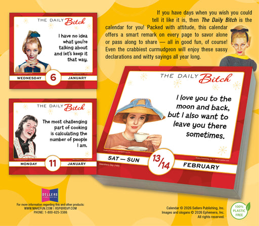 The Daily Bitch 2027 Page-A-Day Calendar
