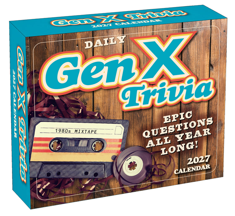 Daily Gen X Trivia 2027 Page-A-Day Calendar