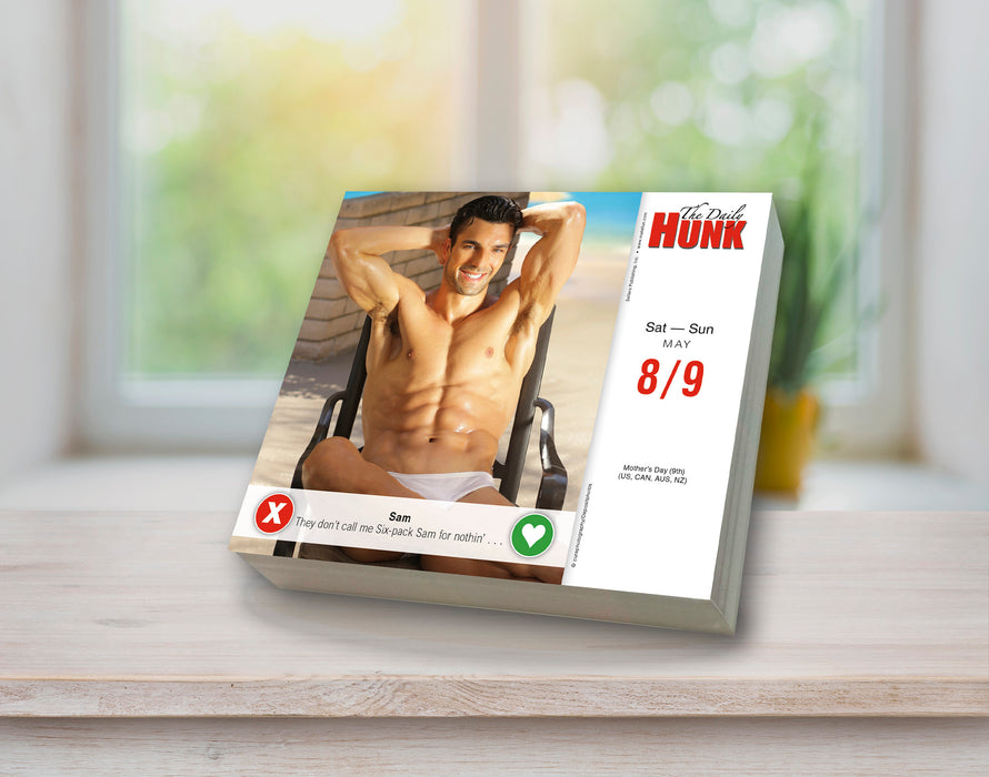 Daily Hunk 2027 Page-A-Day Calendar