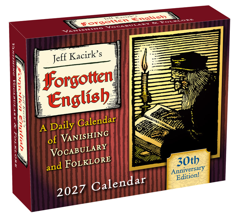 Forgotten English 2027 Page-A-Day Calendar
