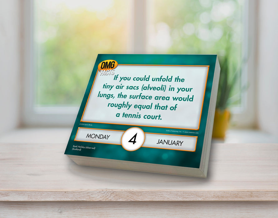 OMG Facts Hard to Believe true 2027 Page-A-Day Calendar