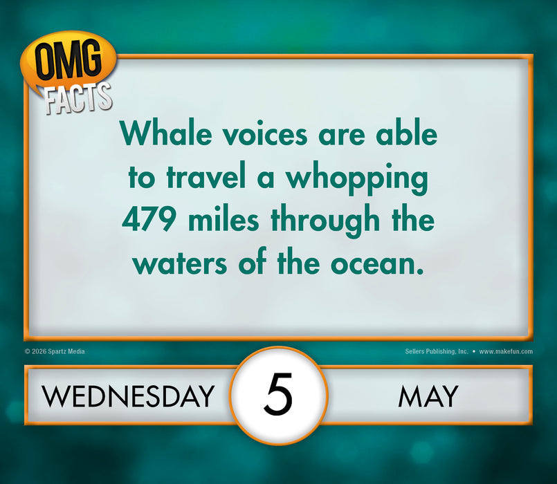 OMG Facts Hard to Believe true 2027 Page-A-Day Calendar