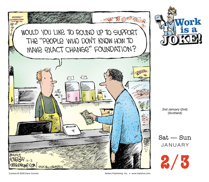 Work is a Joke 2027 Page-A-Day Calendar