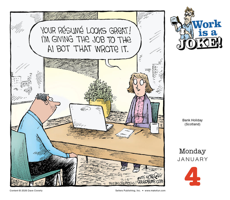 Work is a Joke 2027 Page-A-Day Calendar