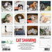 2025 Cat Shaming Wall Calendar by  Willow Creek Press from Calendar Club