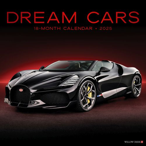 2025 Dream Cars Wall Calendar by  Willow Creek Press from Calendar Club