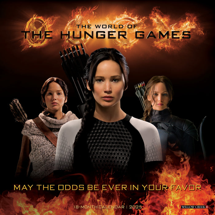 2025 The World of Hunger Games Wall Calendar