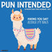 2025 Pun Intended Wall Calendar by  Willow Creek Press from Calendar Club