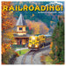 2025 Railroading Wall Calendar by  Willow Creek Press from Calendar Club