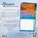 7 Habits of Highly Effective People 2026 Square Wall Calendar