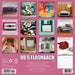 80s Flashback 2026 Square Wall Calendar