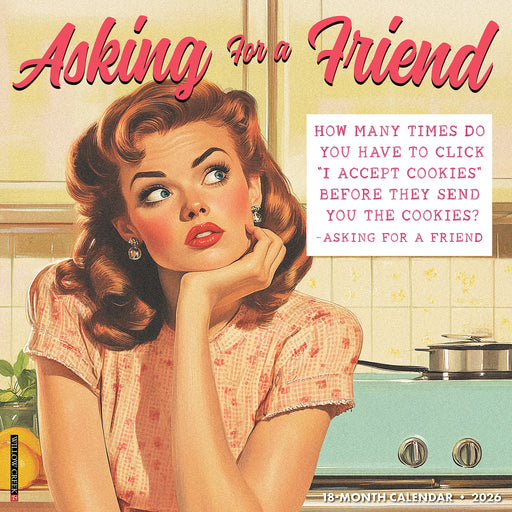 Asking for a Friend 2026 Square Wall Calendar