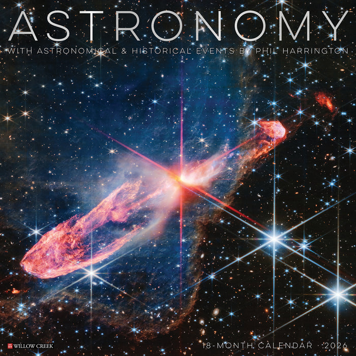 Astronomy 2026 Square Wall Calendar