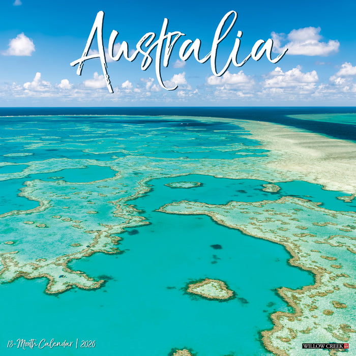 Australia 2026 Square Wall Calendar