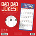 Bad Dad Jokes 2026 Square Wall Calendar