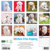 Bichon Frise Puppies 2026 Square Wall Calendar