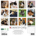 Calico Cats 2026 Square Wall Calendar