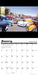 Classic Cruisin' and Chrome 2026 Square Wall Calendar