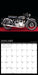 Classic Motorcycles 2026 Square Wall Calendar