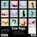 Cow Yoga 2026 Square Wall Calendar