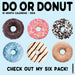 Do or Donut 2026 Square Wall Calendar