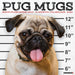 Pug Mugs 2026 Square Wall Calendar