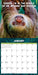 Sloth Mode 2026 Square Wall Calendar