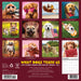 What Dogs Teach Us 2026 Square Wall Calendar