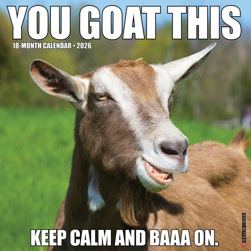 You Goat This 2026 Square Wall Calendar