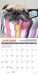 Pug Mugs 2026 Mini Wall Calendar