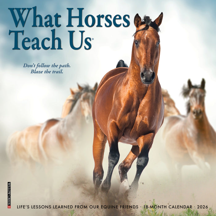 What Horses Teach Us 2026 Mini Wall Calendar