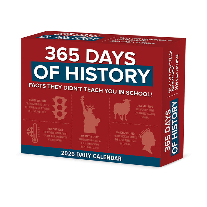 365 Days of History 2026 Page-A-Day Calendar