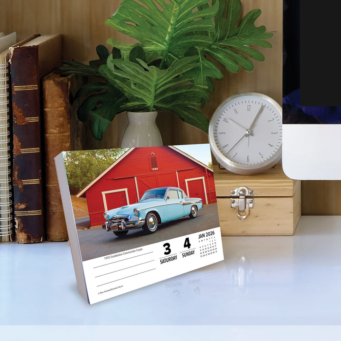 Classic Cars & Trucks 2026 Page-A-Day Calendar