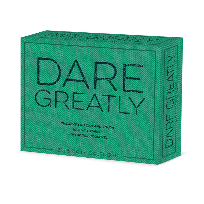 Dare Greatly 2026 Page-A-Day Calendar