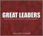 Great Leaders Greatest Quotes 2026 Page-A-Day Calendar