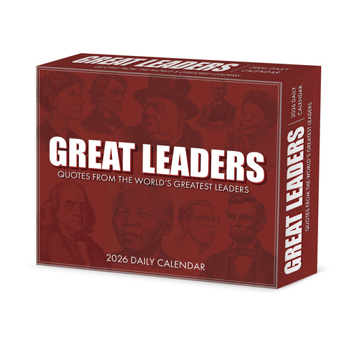 Great Leaders Greatest Quotes 2026 Page-A-Day Calendar