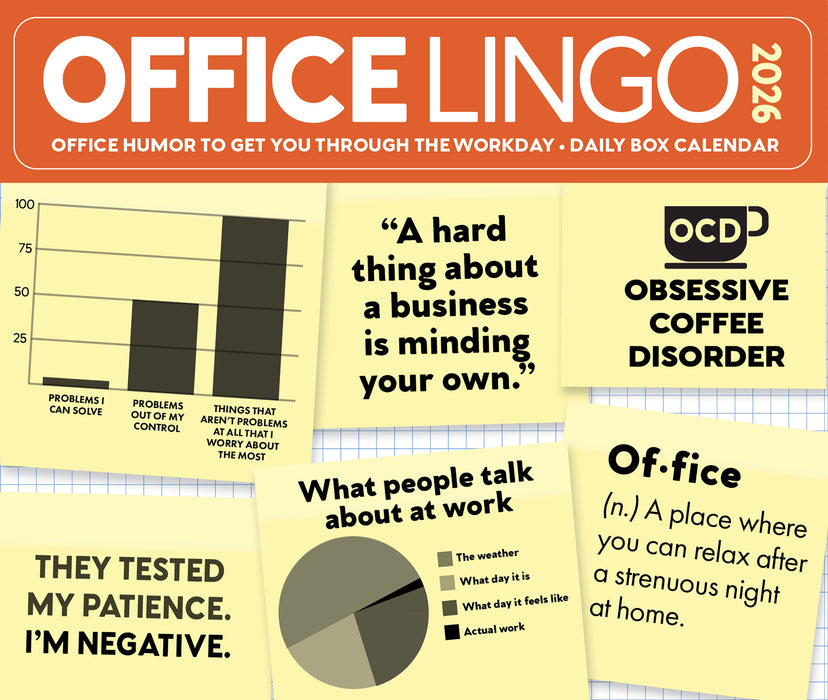 Office Lingo 2026 Page-A-Day Calendar