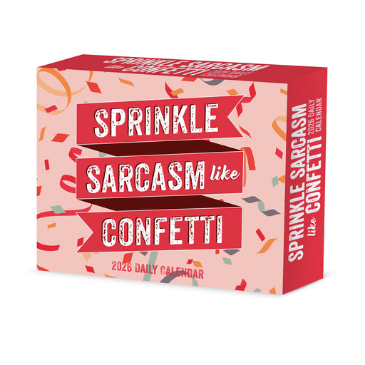 Sprinkle Sarcasm Like Confetti 2026 Page-A-Day Calendar