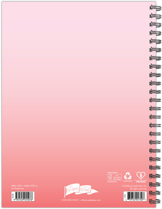 So Productive Undated Journal
