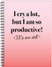 So Productive Undated Journal