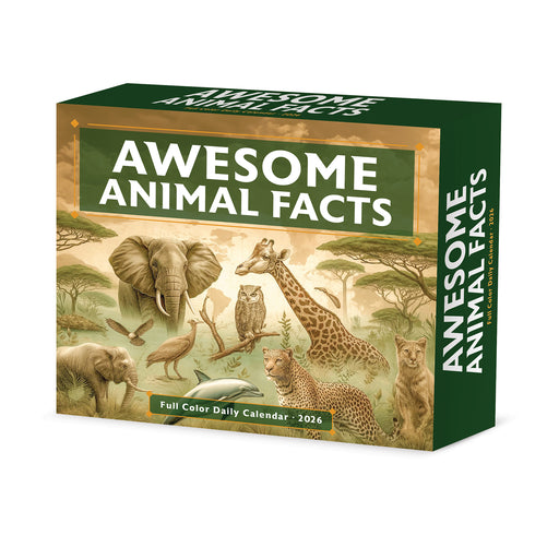 Awesome Animal Facts 2026 Page-A-Day Calendar