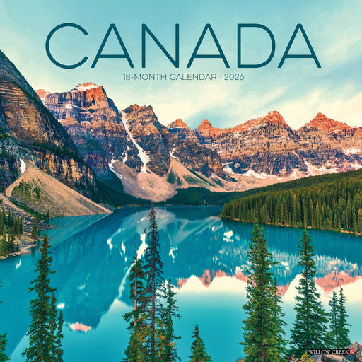 Canada 2026 Square Wall Calendar
