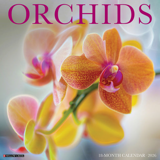 Orchids 2026 Square Wall Calendar