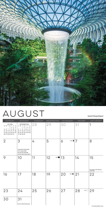 Singapore 2026 Square Wall Calendar (Online Exclusive)