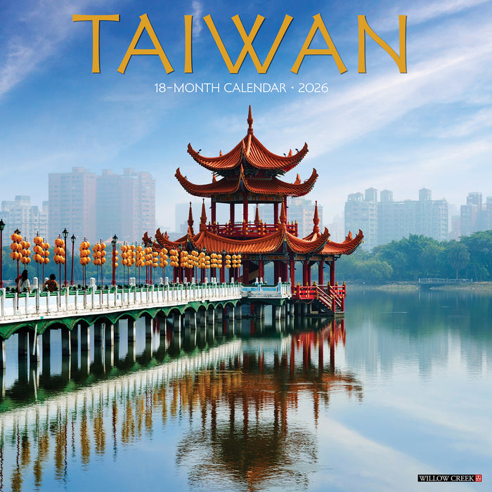 Taiwan 2026 Square Wall Calendar (Online Exclusive)