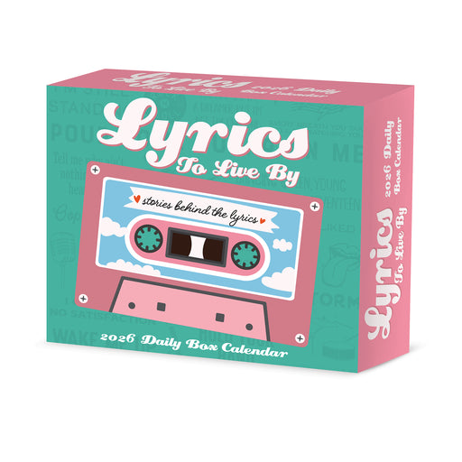 Lyrics to Live By 2026 Page-A-Day Calendar