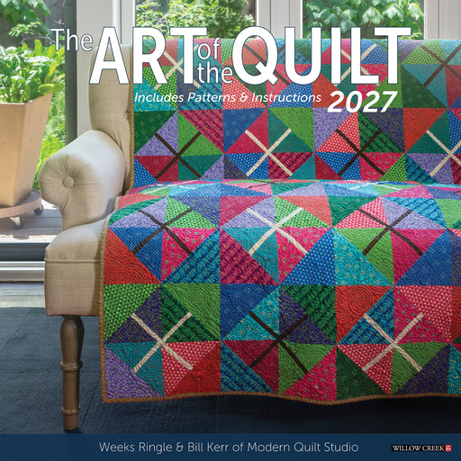 Art of the Quilt 2027 Square Wall Calendar